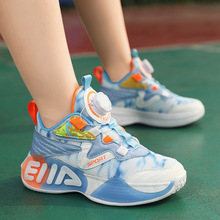 男童鞋篮球鞋夏季2023网面透气运动鞋女童鞋耐磨防滑潮鞋儿童实战