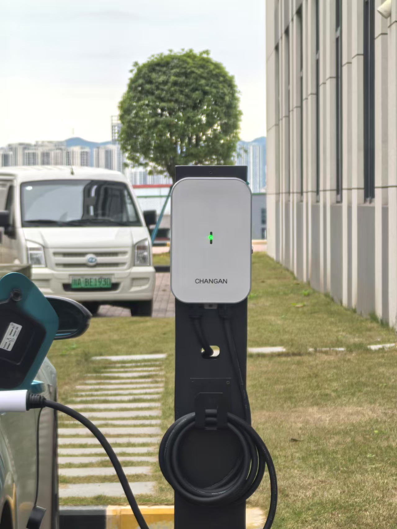 The expert chooses TYPE2 European standard AC charging pile SSC2 wall-mounted 32A7KW charging station new energy vehicle