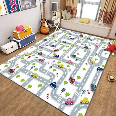 Lot Floor Mat, Avtomobil döşəmə paspasları - light-blue-24-80x-120cm