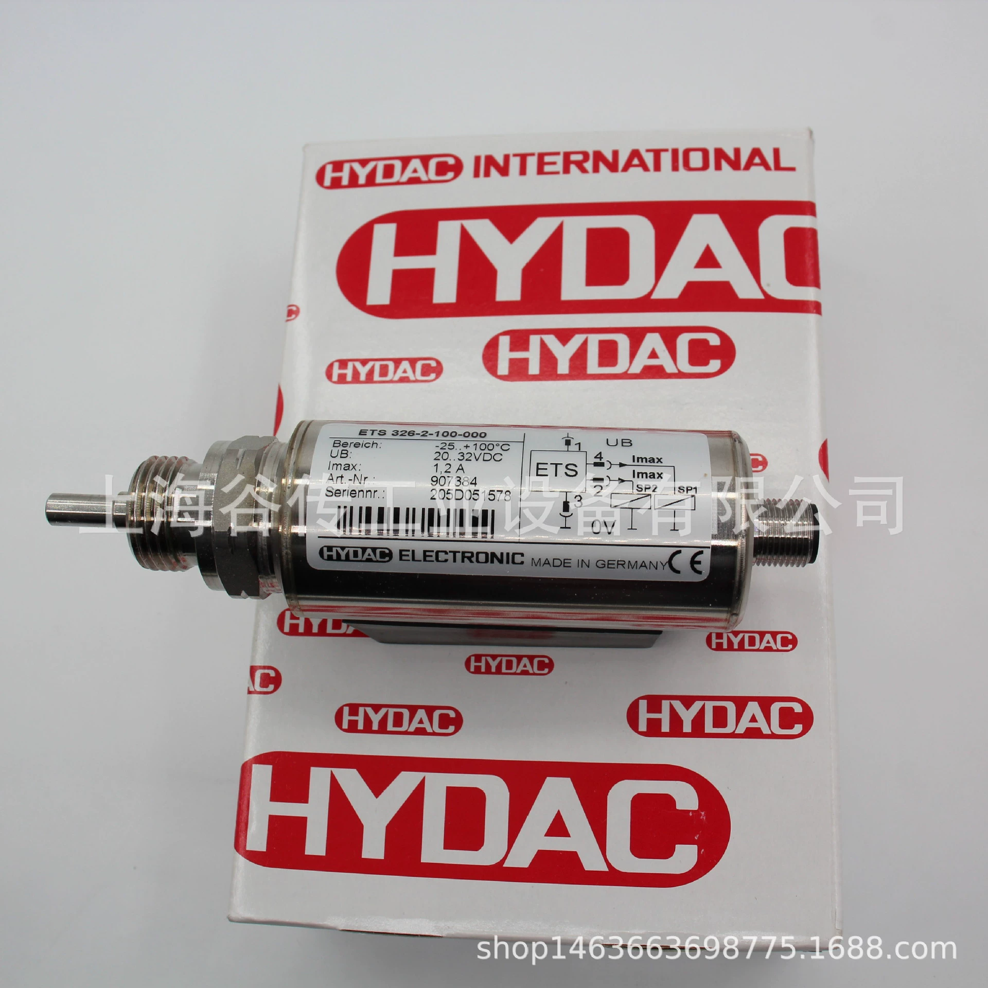 Реле температуры HYDAC ETS 326-2-100-000 907384 Германия датчик Hedek