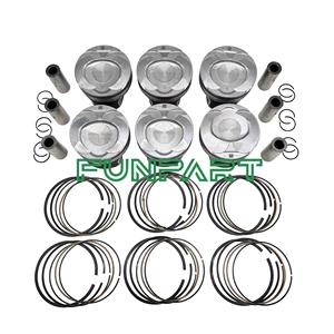 Maserati 3.0L Benzin V6 Piston Dəsti 318341 318342 1 dəst 6 ədəd M156