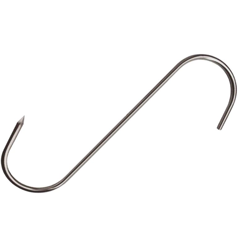 Крючок для мяса S-типа нержавеющая сталь полужирный Крючок S-типа крючок для свинины и говядины заостренный крючок для вяленого мяса жареный утиный крючок