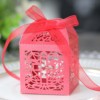 Amazon hollow candy box ice white pearl light candy box wedding cross shelf chocolate carton spot wholesale