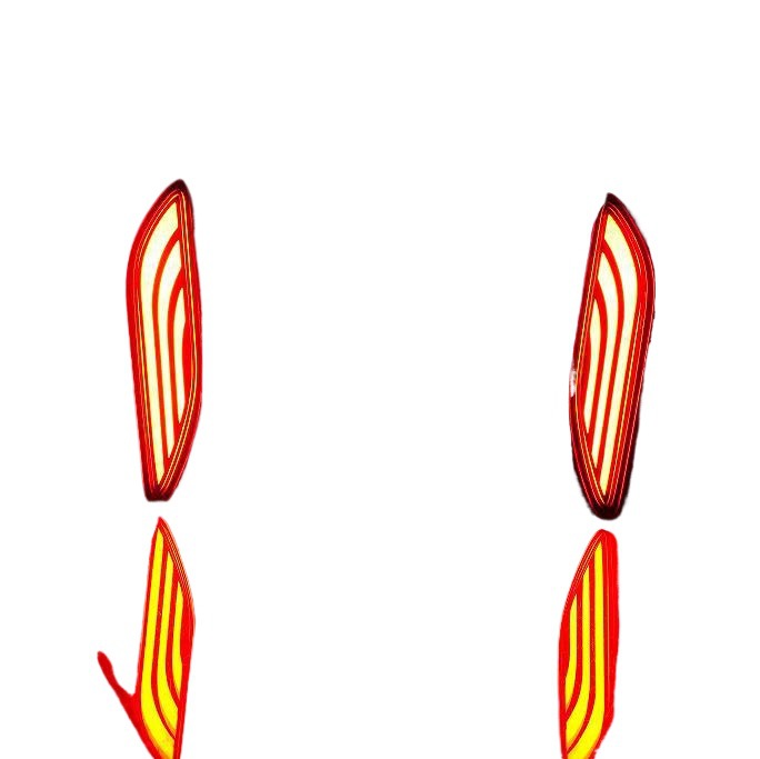 Aplicable a Toyota 24 luces de barra trasera Alfa Alphard Vellfire serie 40 dirección de frenos