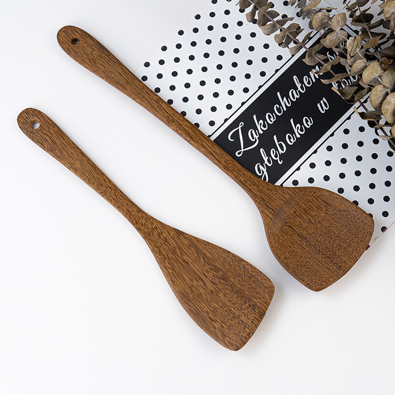 Limón de tinta, alitas de pollo, cuchara de arroz de mango largo, sartén antiadherente resistente a altas temperaturas, pala, sopa, cuchara, juego completo de utensilios de cocina para el hogar