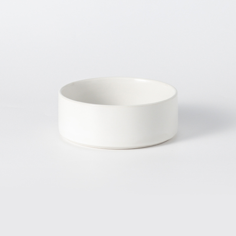 Cuenco recto 【blanco】