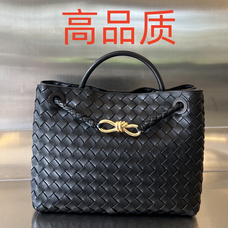 Niche Design Woven Bag 2026 New European and American Bv Woven Tote Bag Large Capacity Handbag Shoulder Crossbody Bag for Women