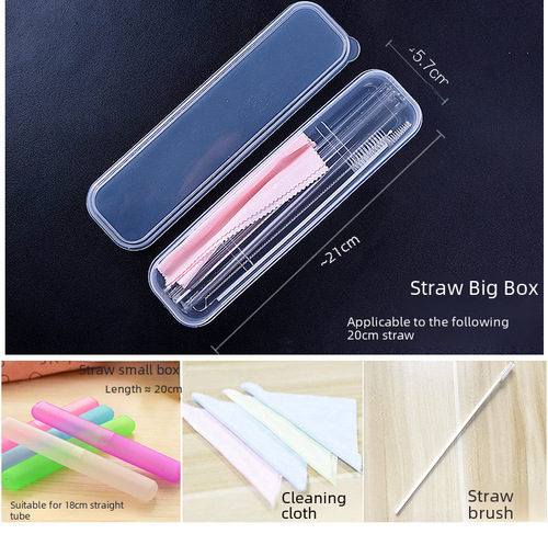 Factory direct sale heat-resistant transparent glass flowered colored lip drink glass straw for pregnant women and children