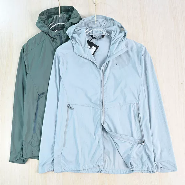 Men's Clothing 265/28 Lightweight Breathable Outdoor Sports Fitness Cycling Hooded Casual Long-Sleeve Sun Protection Jacket