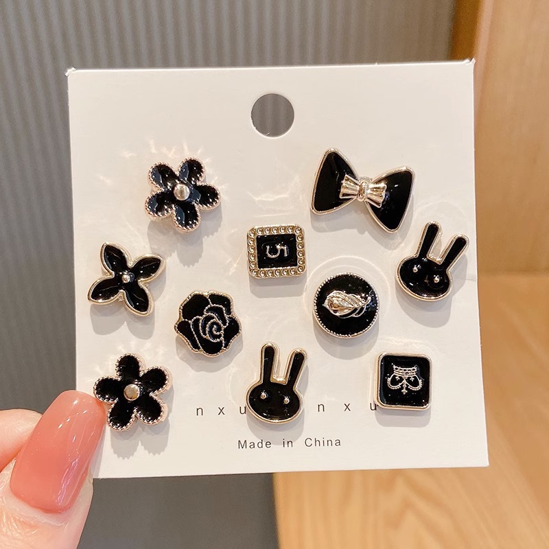 Camisas fijas, botones de collar sin marcas, antifluorescencia, broches de succión magnética, 2025 nuevos accesorios sin perforación.