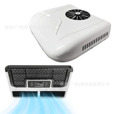 Manufacturer's New Model of Integrated Electric Car Air Conditioner, 12V/24V Variable Frequency, Suitable for Rvs, Campers, and Trucks (Automotive air conditioning) - 24v-new-evaporatorcondenser-aluminum-tube-air-outlet-automatic-swing-parking-air-conditioner-all-in-one-machine-eac0027724-7