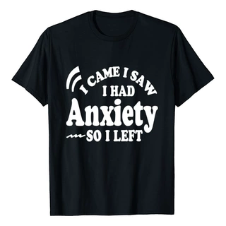 I Came I Saw I Had Anxiety印花新款外贸欧美套头衫圆领休闲上衣