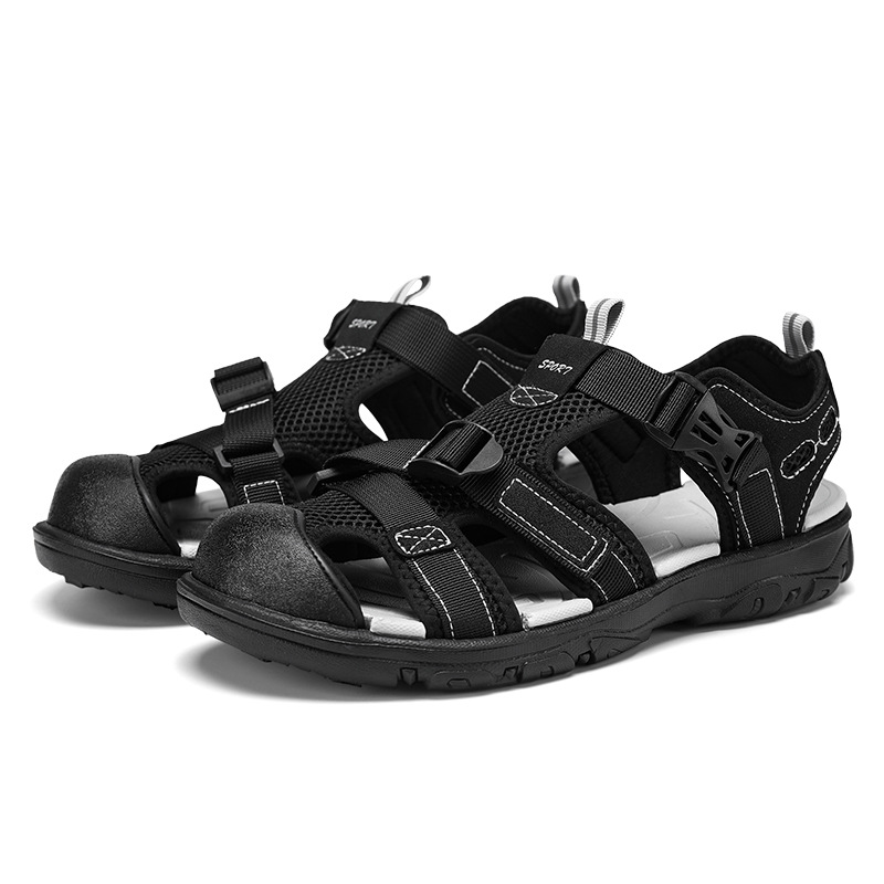 Comercio exterior nuevas sandalias de hombre simple EVA estilo europeo y americano zapatos de playa de gran tamaño al aire libre sandallas casuales de playa