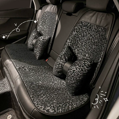 Seat cushion, seat cover — Luxury and High-End Feel, Leopard