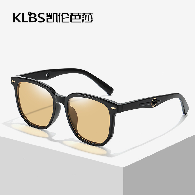 新款偏光太陽鏡 時尚墨鏡網紅素顏街拍眼鏡防曬復古太陽鏡批發