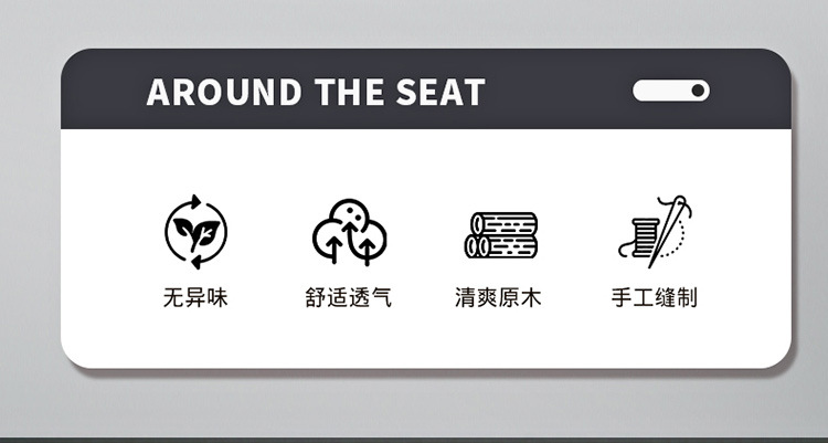 Wooden Bead Cooling Mat, Summer Car Seat Cushion, Single Seat, Main Driver's Seat Cushion, Breathable Summer Car Mat, Universal for Large Trucks