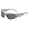 Sports overall, fashionable retro sunglasses, quality glasses, sun protection, suitable for import