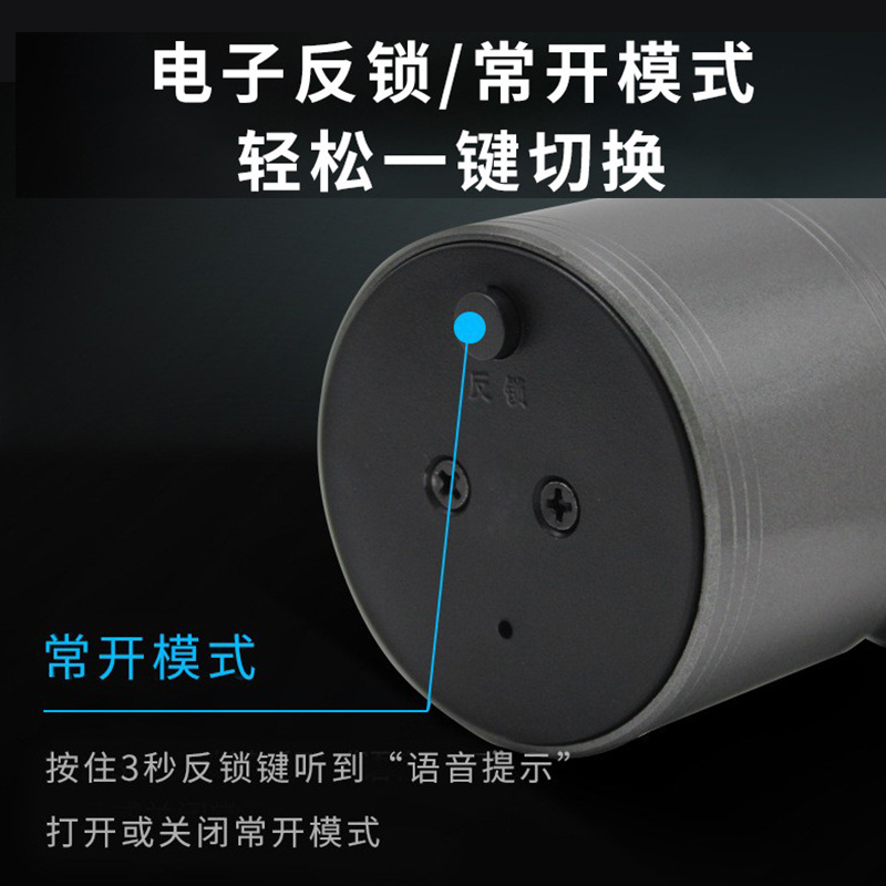 Cerradura de huellas digitales esférica inteligente transfronteriza cerradura de puerta sin llave cerradura de puerta doméstica puerta de madera interior cerradura inteligente electrónica de oficina