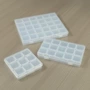 美甲样品透明耳钉收纳盒