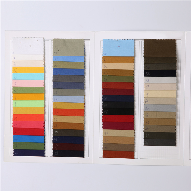 Ventas calientes de tela de algodón elástico de 4 vías 90 algodón 10 tela de spandex pantalones para hombres