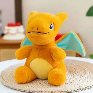 Мягкая игрушка дракон из кроличьего меха подушка