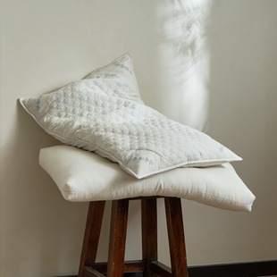 Cotton and Linen Tartary Buckwheat Pillow Cervical Spine Small Fish Embroider Household Single Four-Season Breathable Linen Cotton Pillow Pillow Core