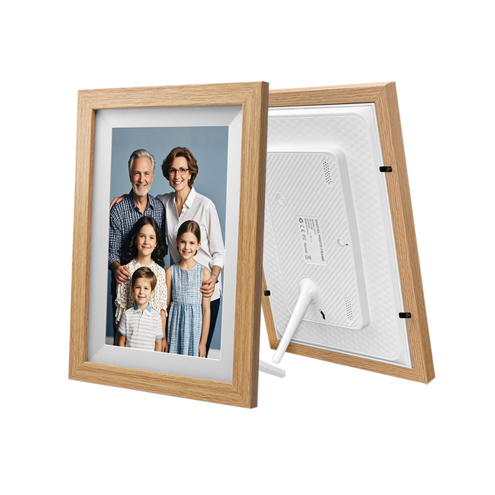 26新型 10.1inchFrameo デジタルフォトフレーム WiFi対応モバイルアプリで写真を送信、高画質の写真や動画を再生