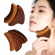 淋巴刷轮廓刷月牙刷面部刷护理刷子Lymphatic Contour Face Brush