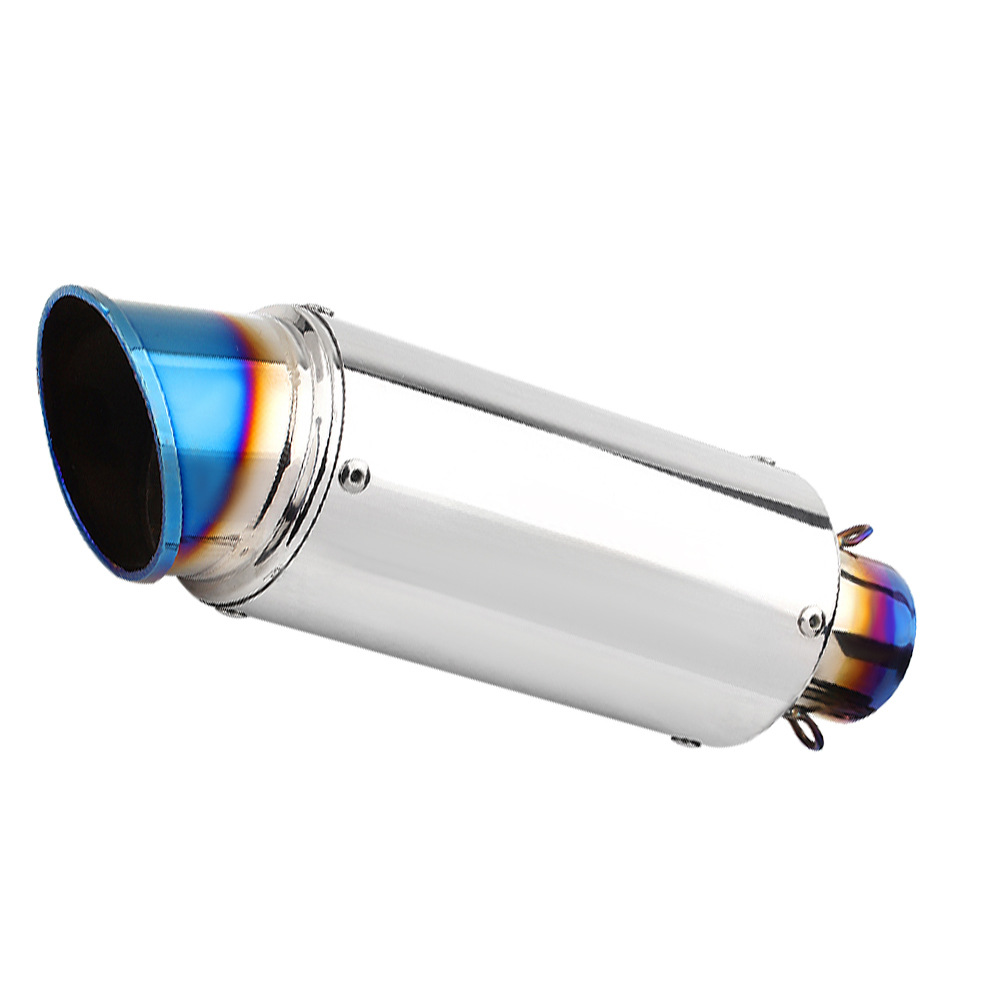 Motorcycle exhaust pipe modification Kawasaki Z900 Z400 Yamaha R3 R1 electrodeless 300 SC modification straight Upper