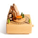 Cross-Border Personalized Engraving Music Box Wooden Creative Music Box Home Furnishings Crafts Birthday Gifts Toys