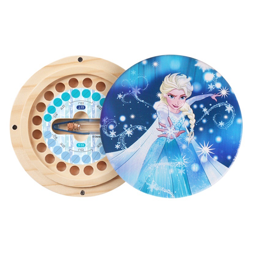 Caja conmemorativa de dientes de leche para niños al por mayor Caja de dientes de leche para niñas Caja de almacenamiento de dientes para niños Caja de almacenamiento de dientes de reemplazo para bebés