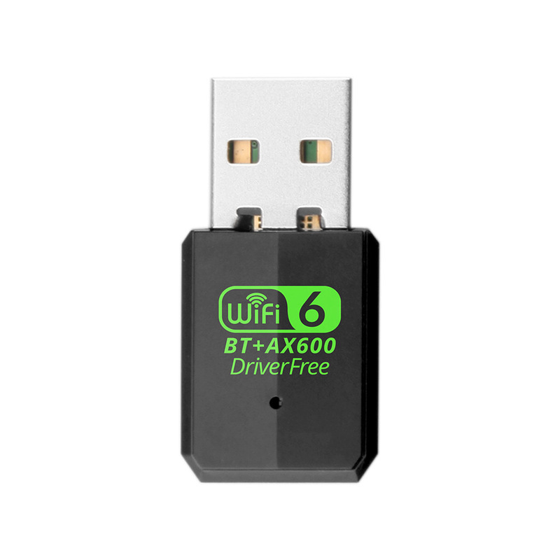 Usb600M Wireless Network Card Bt5.4 Bluetooth Adapter for Desktop Computers Dual-Band Wifi Receiver Driver-Free