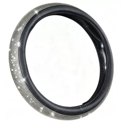 Steering wheel cover — with Inner Ring and Rhinestones