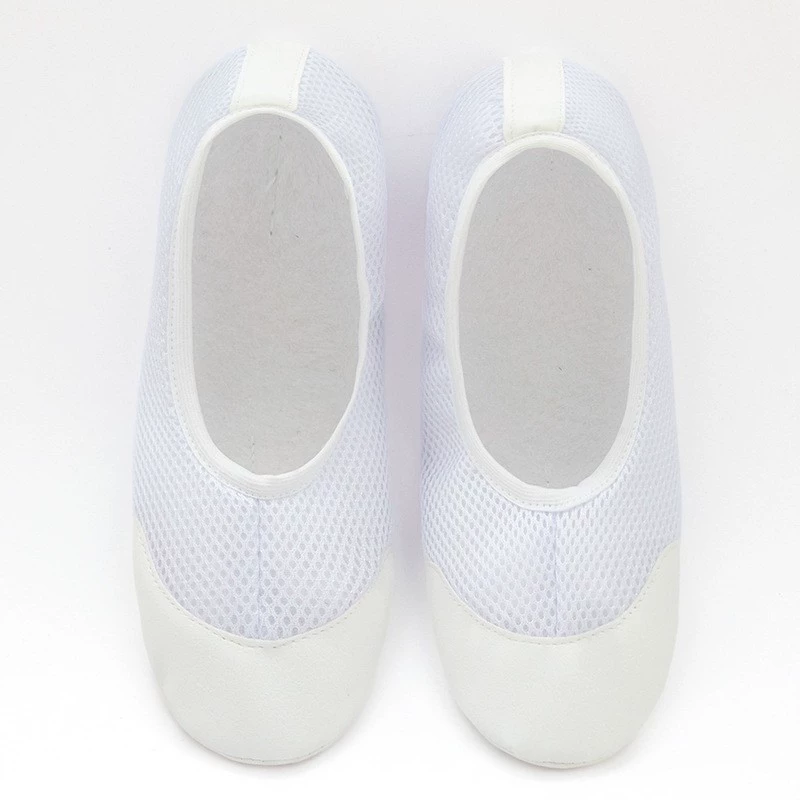 夏季芭蕾舞蹈鞋新款网眼镂空儿童舒适软底鞋透气网面一脚蹬练功鞋