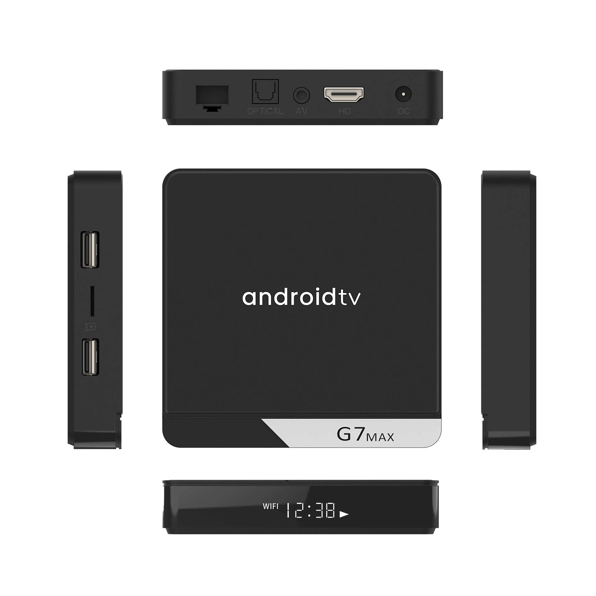 G7 MAX комплект - ТВ-приставка S905X4 Android 11 HD box ATV TVBOX сеть 4GB/32GB