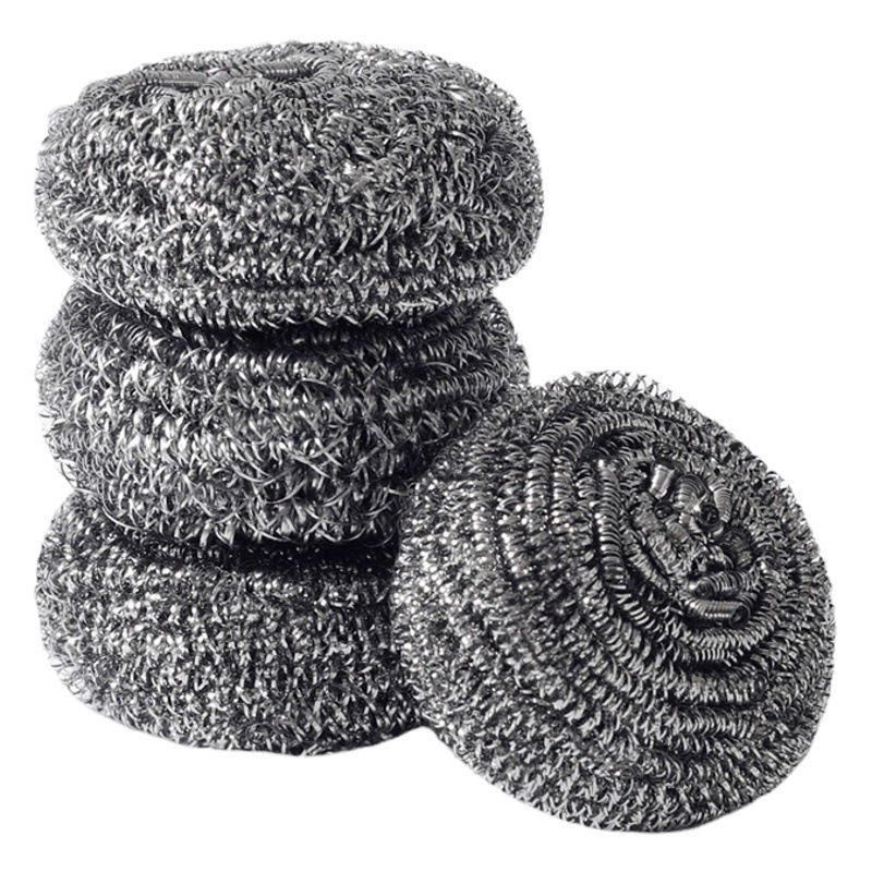 Meliya スチールワイヤーボールは錆びず、パンくずが落ちず、ワイヤーが落ちないクリーニングボールです。キッチンブラシポット食器洗いクリーニングボールです。