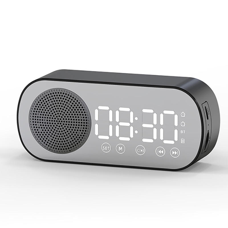 New Wireless Bluetooth Speaker Clock Dua...