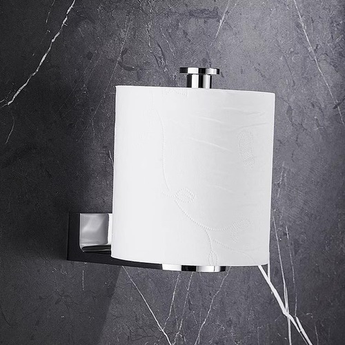 All-Copper Vertical Tissue Holder Bathroom Spare Toilet Paper Holder Hotel Bathroom Luxury Creative Wall-Mounted Toilet Paper Roll Holder