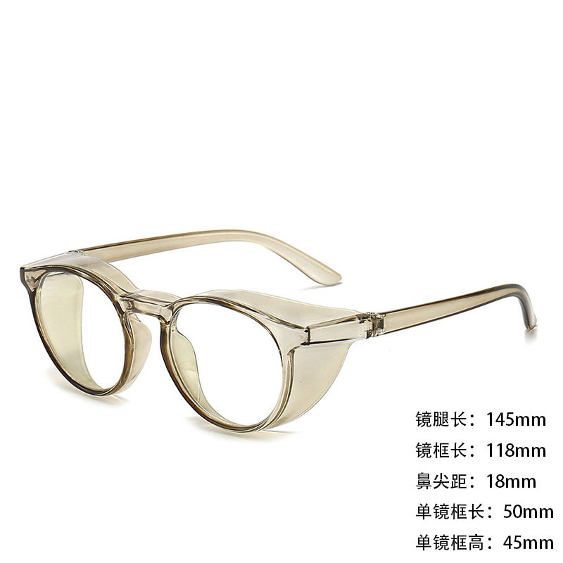 VGOファッションスポーツ99花粉防止メガネ防曇ブルーライト術後黒色保護目シリコンリング保護辺防風鏡