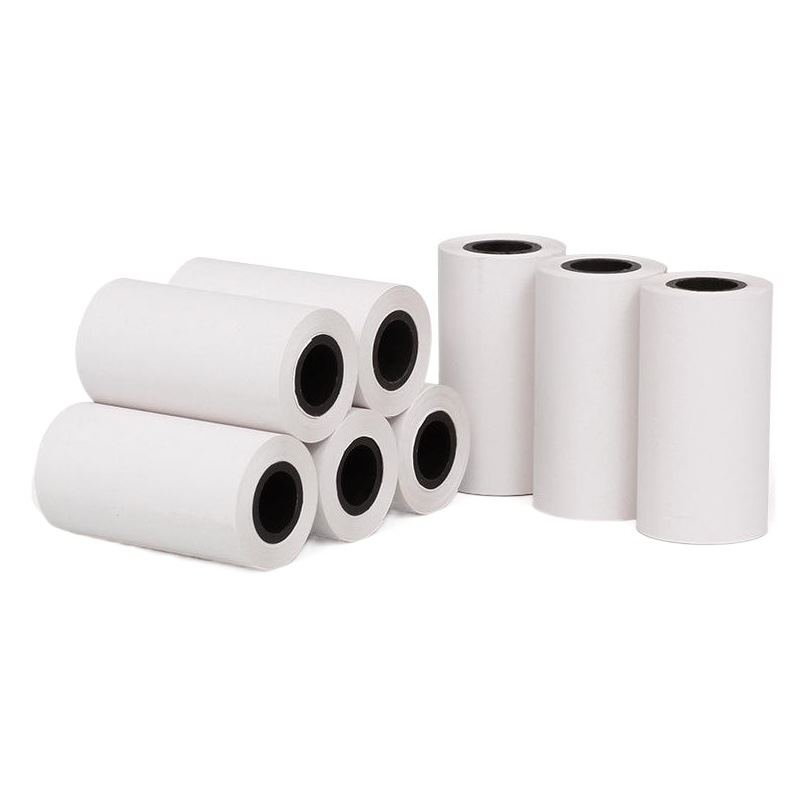 Sakura papel de caja registradora térmica 57*30mm papel de impresión para llevar centro comercial supermercado papel de caja registradora papel térmico papel de billete pequeño