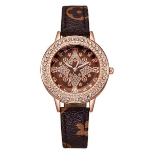 Fashionable women's watch, diamond encrusted, wholesale