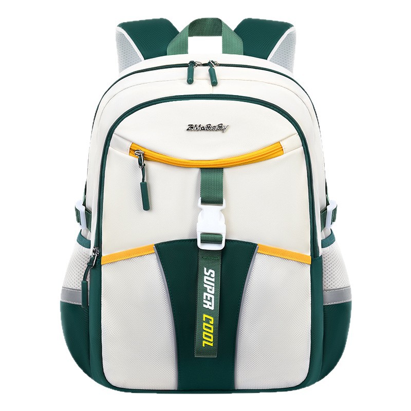 Mochila Escolar Ergonómica de Tela Oxford, Transpirable, Reducción de Carga, para Escuela Secundaria image 5