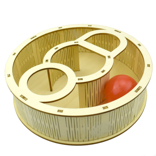 Log hamster toy sports track pipe underground tunnel air raid shelter climbing stairway overpass weight loss pet platform