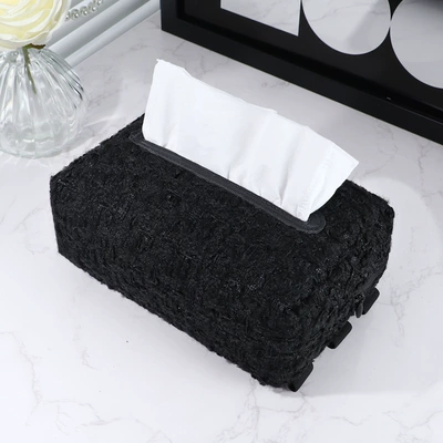 Car tissue box/set – decorations storage high-level sense - 02-style-small-fragrance-black-without-paper-towels