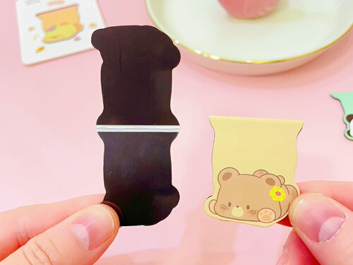 Panda Bookmark Cute Cartoon Magnetic Book Page Clip Student Creative Magnet Bookmark Learning Stationery Gift Wholesale