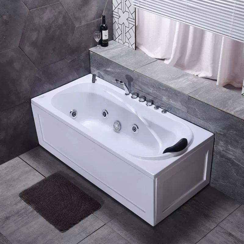 Акриловая ванна для взрослых, одиночная для взрослых, большая и маленькая ванная комната, массаж серфинга, изоляционная ванна с постоянной температурой