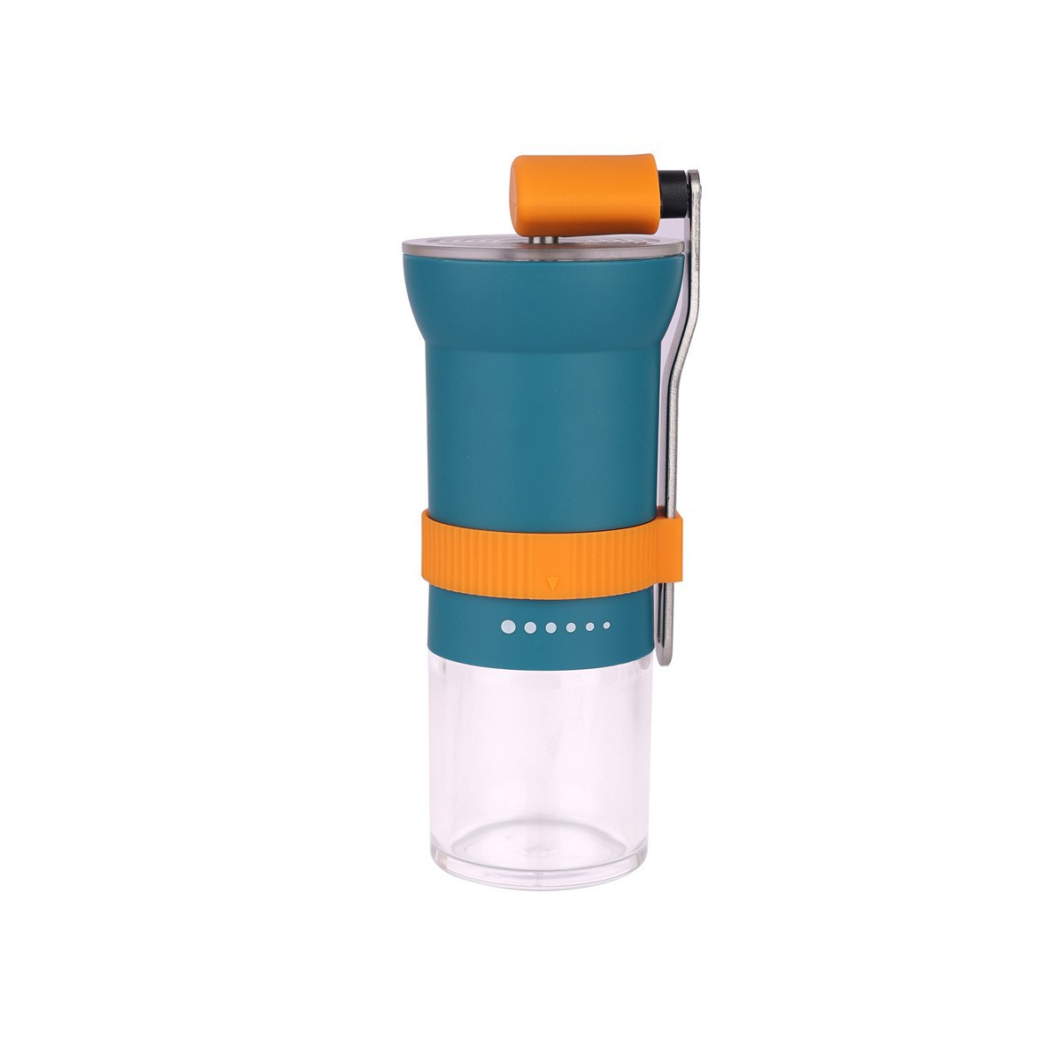Molinillo de Café Manual de 6 Velocidades con Ajuste Externo Azul SW-118