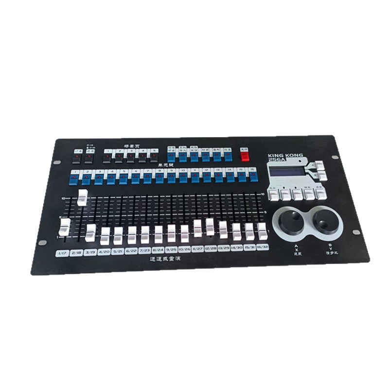 Fabricante DMX King Kong 256 consola DMX512 consola controlador de luz de atenuación consola de computadora