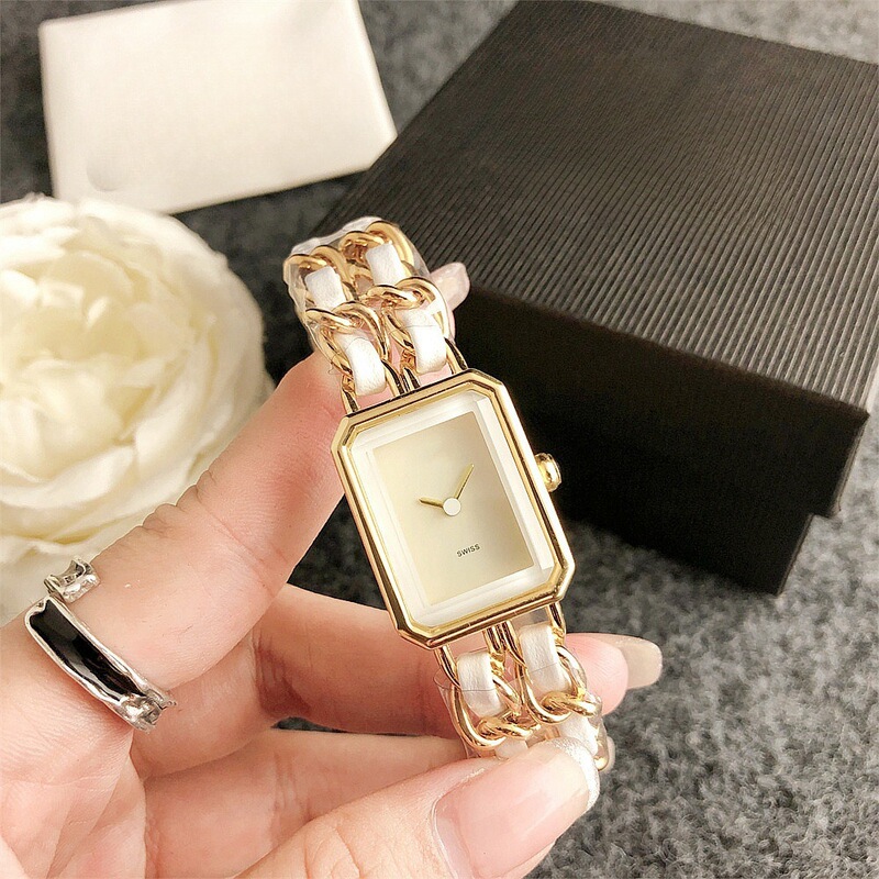 Foreign Trade Women's Bracelet Watch, Square-Shaped Women's Leather Strap Bracelet Watch, Korean Style Fashion Quartz Watch, Women's Large Dial Watch Foreign Trade Women's Bracelet Watch, Square-Shaped Women's Leather Strap Bracelet Watch, Korean Style Fashion Quartz Watch, Women's Large Dial Watch