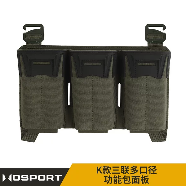 K Type Triple Multi-Caliber Magazine Bag Panel (5.56)